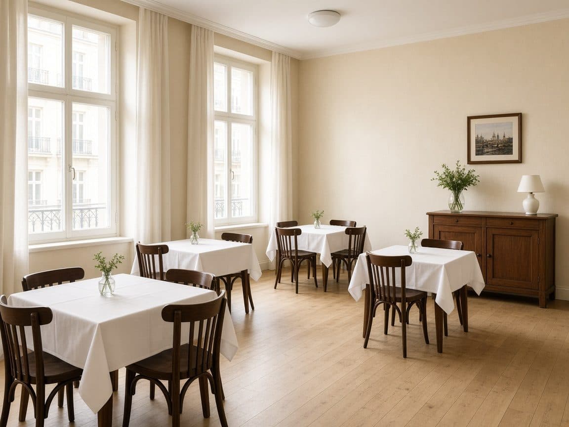 Restaurant im Haus.